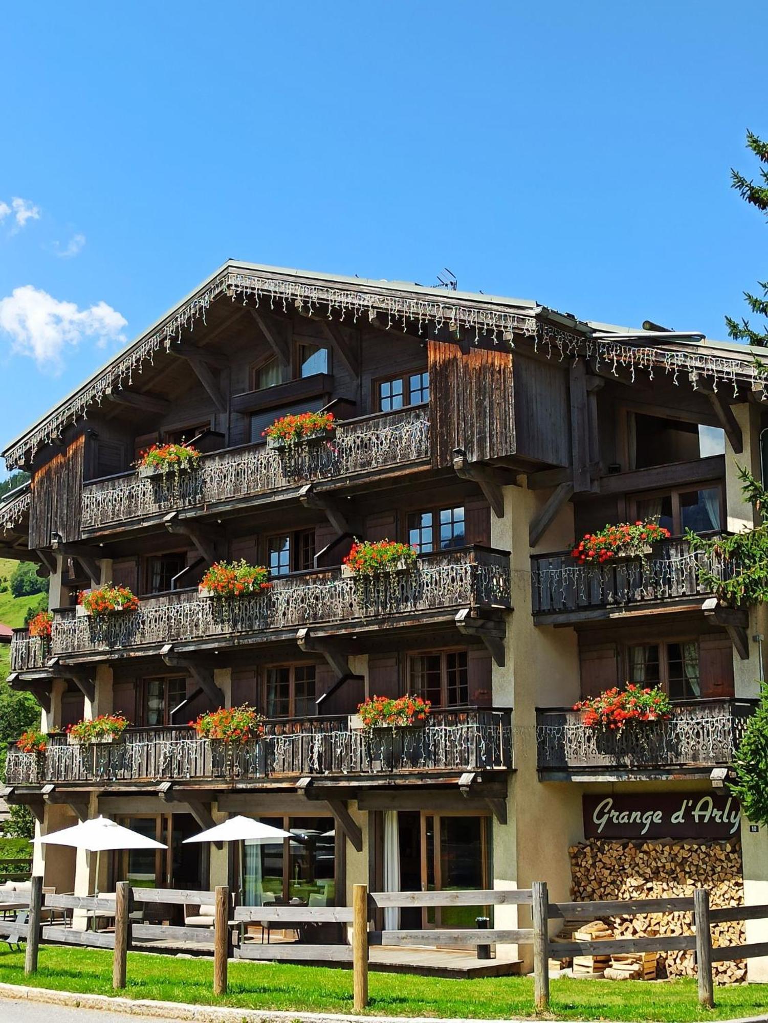 Hotel La Grange D'Arly Megève Kültér fotó